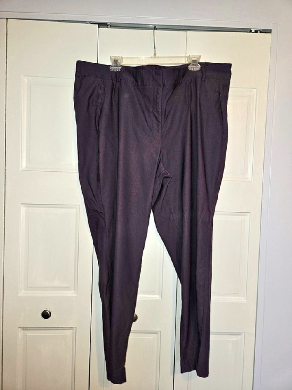 Lane Bryant Purple Ankle Pants Size 24 Like New